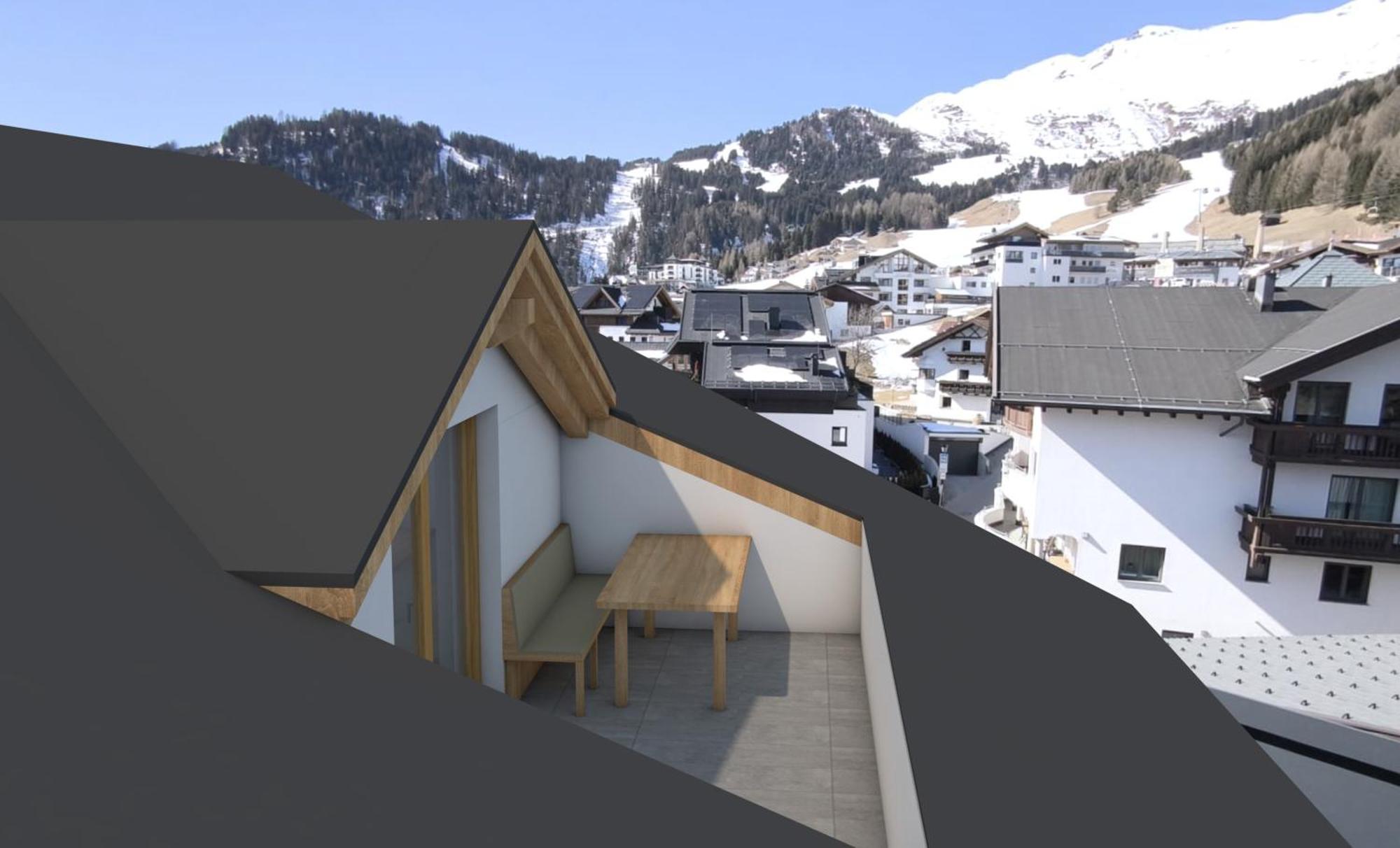 Aparthotel Fernblick Fiss Bagian luar foto